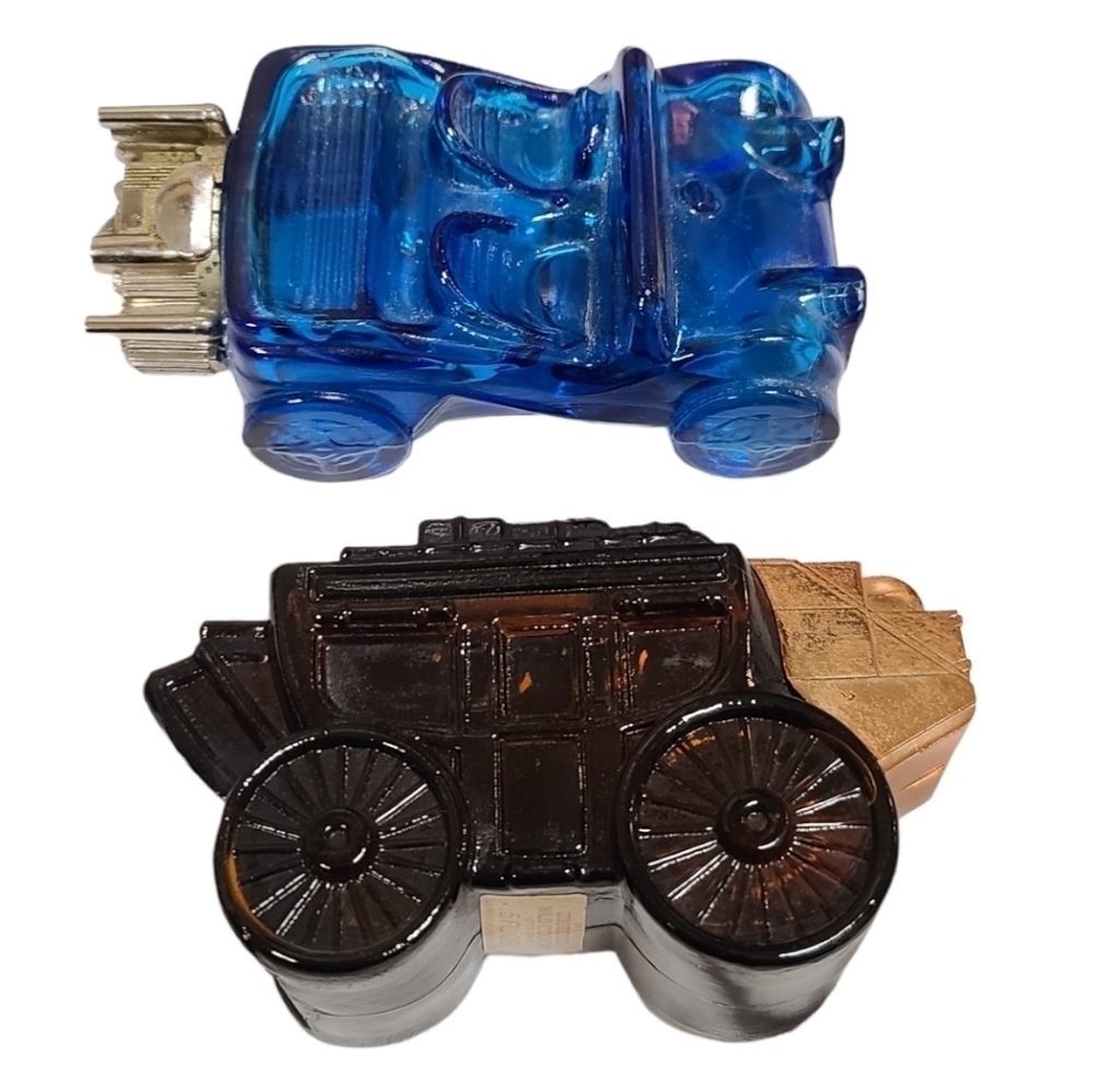 Vintage Avon Dune Buggy and stage coach